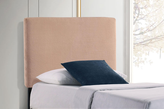 Coaster Gigi Upholstered Twin Panel Headboard Blush