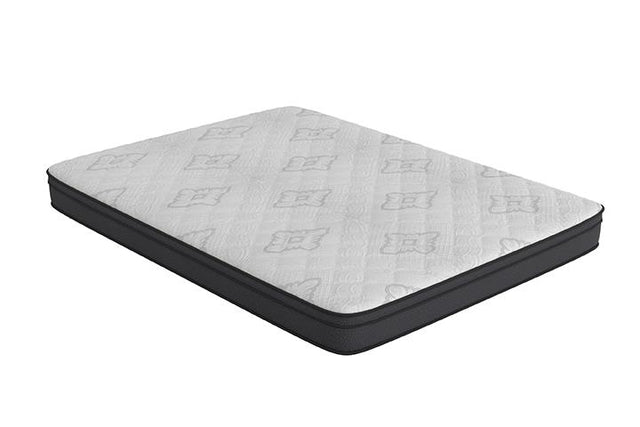 Coaster Evie 9.25" Twin Euro Top Mattress White