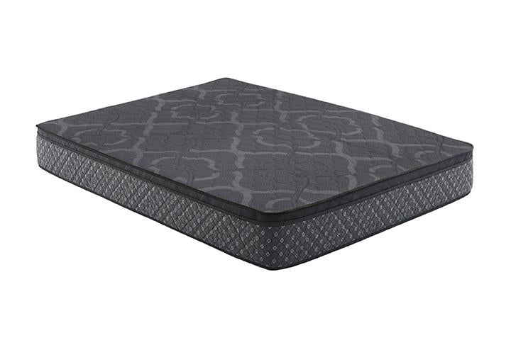 Coaster Bellamy 12" Eastern King Euro Top Mattress Grey