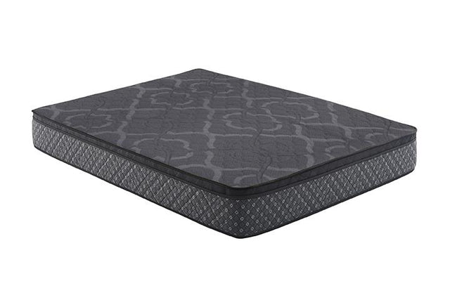 Coaster Bellamy 12" Twin Euro Top Mattress Grey