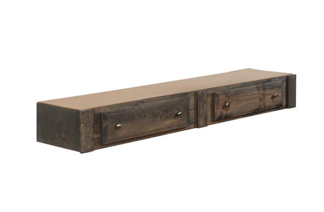 Coaster Wrangle Hill 2-drawer Wood Under Bed Storage Gun Smoke