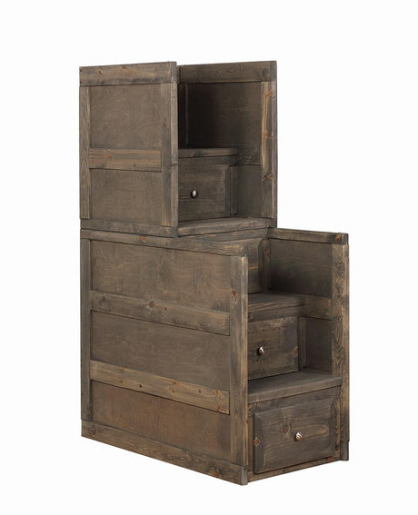Coaster Wrangle Hill 4-drawer Stairway Chest Gunsmoke