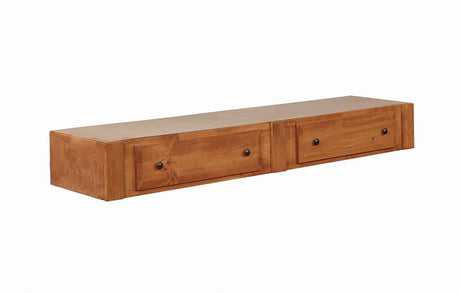 Coaster Wrangle Hill 2-drawer Wood Under Bed Storage Amber Wash