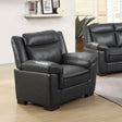 Coaster Arabella Upholstered Padded Arm Accent Chair Grey