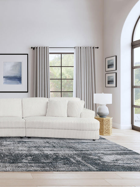 Coaster Emberson Upholstered RAF Cuddler Ivory