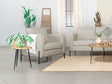 Coaster Tilly Upholstered Track Arm Accent Chair Oatmeal