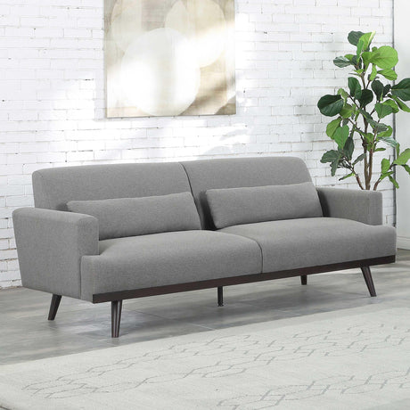 Coaster Blake Upholstered Track Arm Sofa Sharkskin