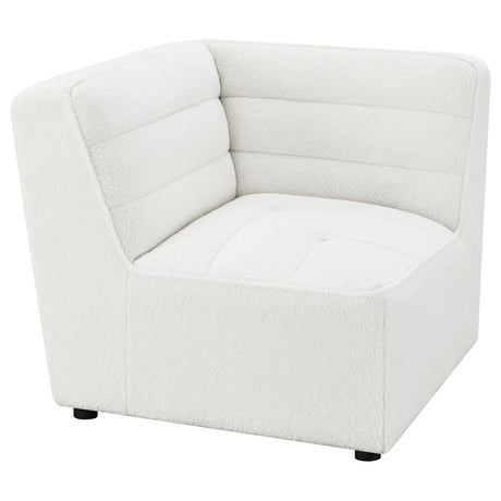 Coaster Sunny Upholstered Corner Chair Natural