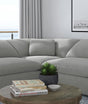 Coaster Raleigh Boucle Upholstered Corner Chair Grey