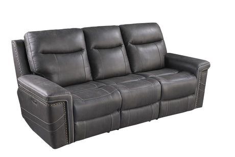 Coaster Wixom Cushion Back Power^2 Sofa Charcoal