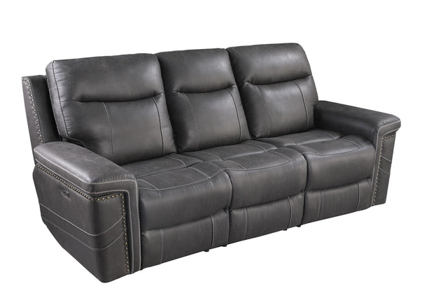 Coaster Wixom Cushion Back Power^2 Sofa Charcoal