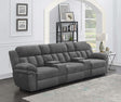 Coaster Bahrain 5-piece Power Home Theater Seating Charcoal