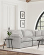 Coaster Collins Modular Armless Chair Grey