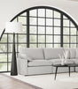 Coaster Collins Modular RAF Power Recliner Grey