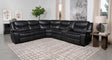 Coaster Sycamore Upholstered Power Reclining Sectional Sofa Grey
