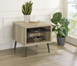 Coaster Welsh Square Engineered Wood Side End Table Antique Pine