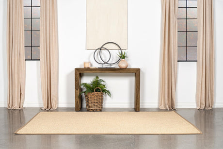 Coaster Odilia Rectangular Solid Wood Entryway Console Table Auburn