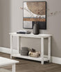 Coaster Payne Wood Entryway Sofa Console Table White