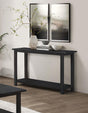 Coaster Payne Wood Entryway Sofa Console Table Java
