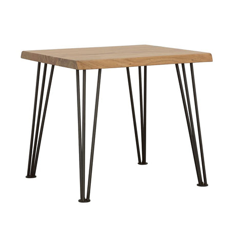 Coaster Zander Square Wood Top Coffee Table Natural Brown