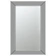 Coaster Pinciotti 36 x 24 Inch Beveled Frame Wall Mirror Silver