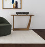 Coaster Fletcher Oval Solid Mango Wood Entryway Console Table Brown