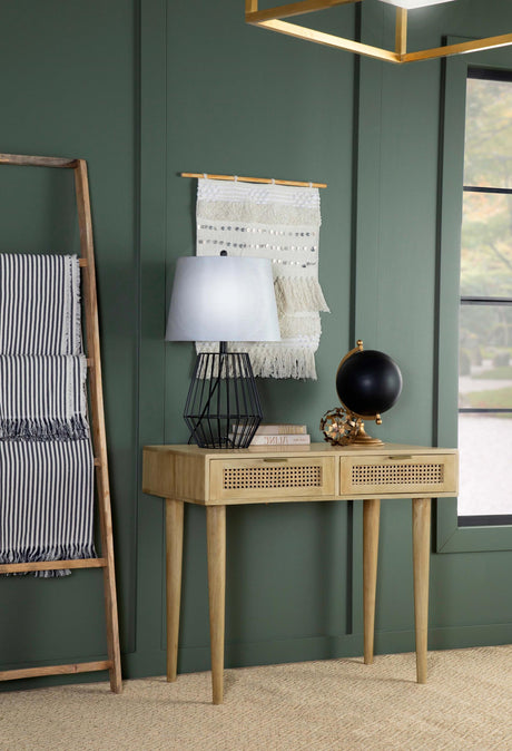 Coaster Zamora 2-drawer Entryway Console Accent Table Natural