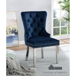 Furniture of America Jewett Chair, Blue (2/CTN)