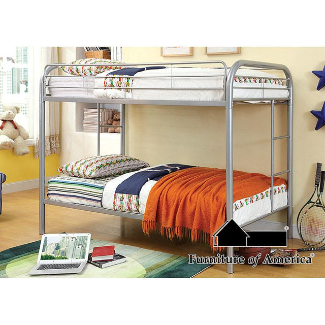 Furniture of America Rainbow Twin/Twin Bunk Bed