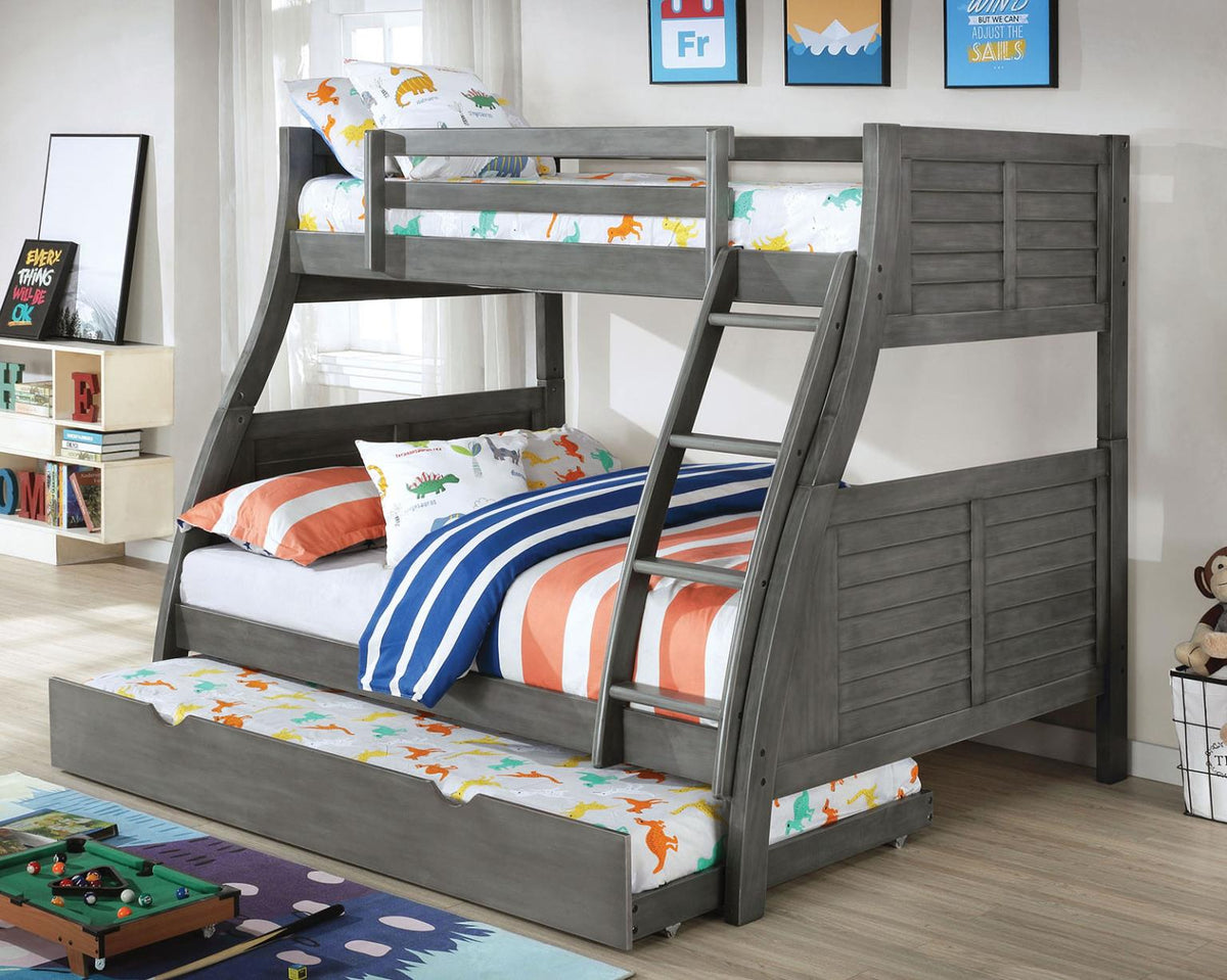 Furniture of America Hoople Trundle, Antique Gray