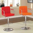 Furniture of America Varvara Bar Stool, Red