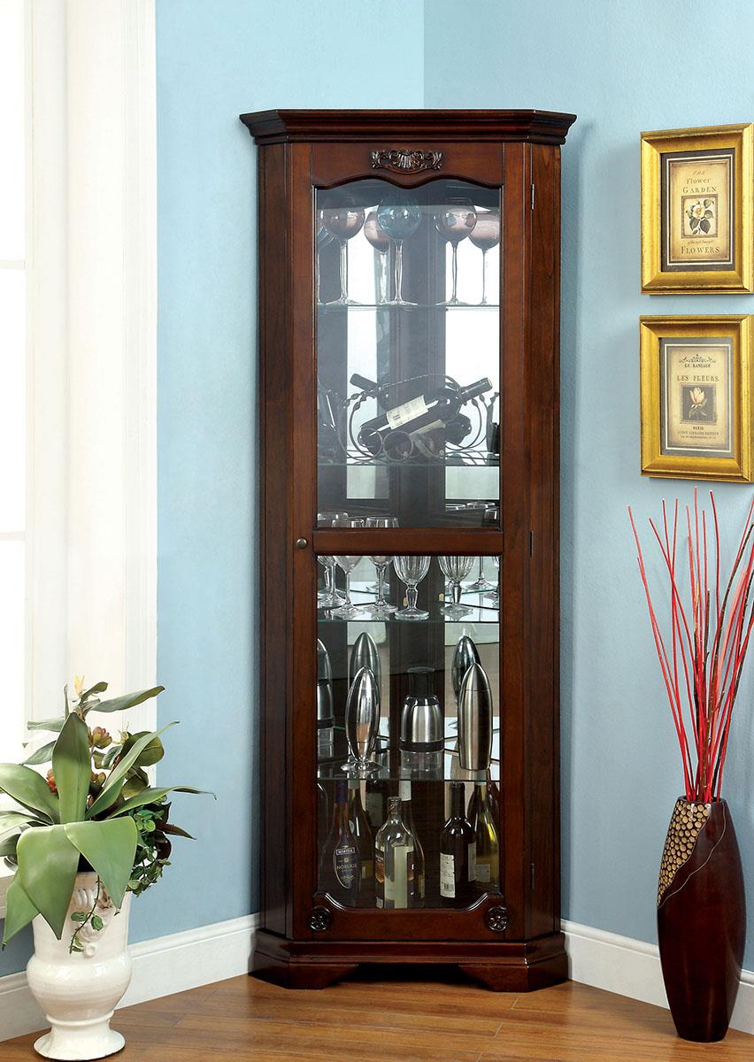 Furniture of America Ortley Curio