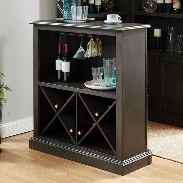 Furniture of America Voltaire Bar Table, Gray