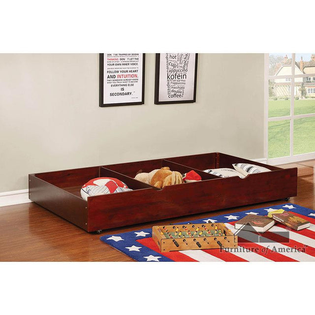 Furniture of America Grano Trundle/Drawers, Cherry