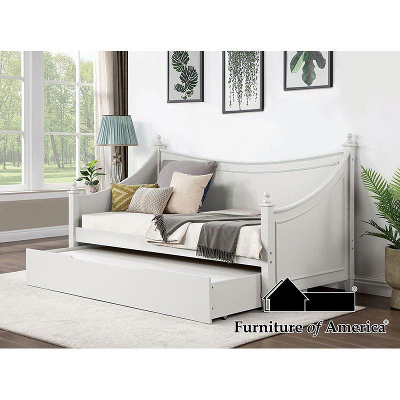 Furniture of America Lycoris Twin Daybed, White