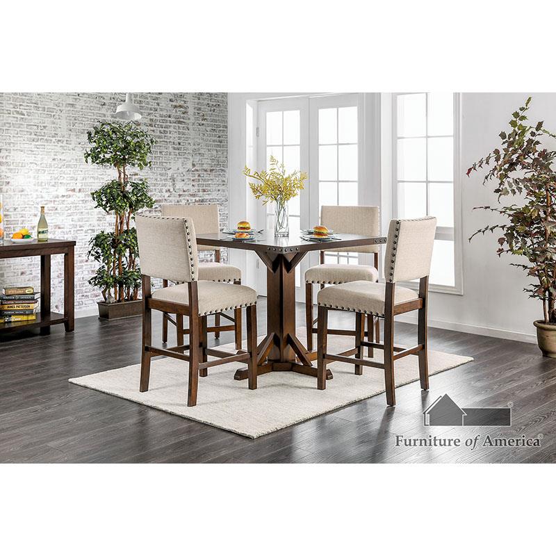 Furniture of America Glenbrook Counter Ht. Table