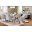Furniture of America Diocles 7 Pc. Dining Table Set