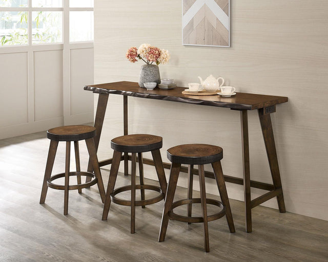 Furniture of America Missoula 4 Pc. Counter Ht. Table Set