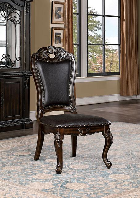 Furniture of America Lombardy Side Chair (2/CTN)