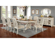 Furniture of America Arcadia Arm Chair (2/CTN), Antique White