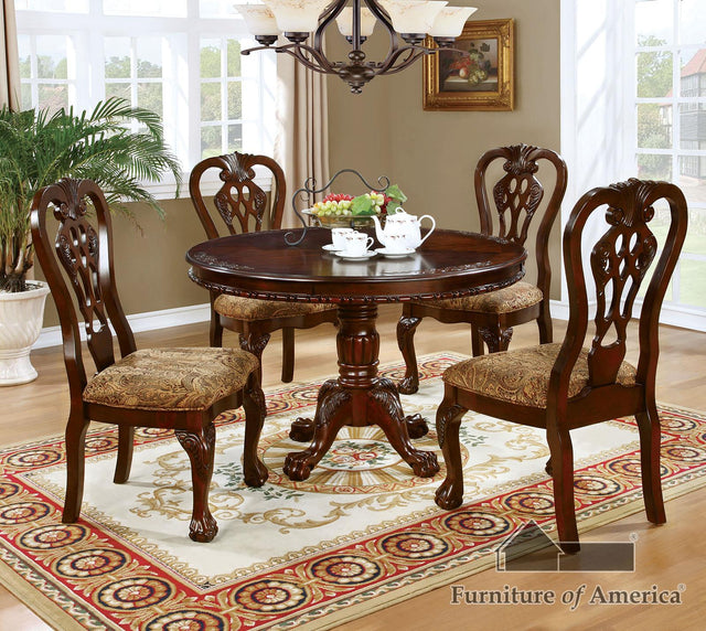Furniture of America Elana Round Dining Table