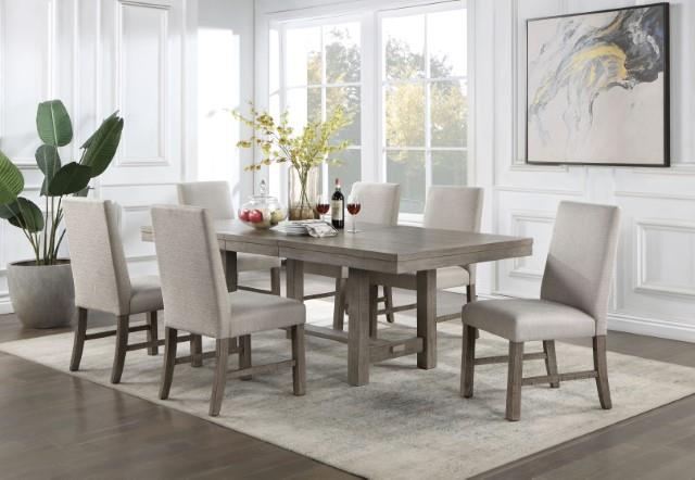Furniture of America San Antonio Dining Table w/ 1 x 18 Leaf