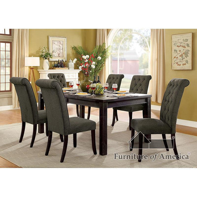 Furniture of America Sania III 7 Pc. Dining Table Set