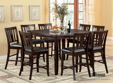 Furniture of America Edgewood II Square Counter Ht. Table