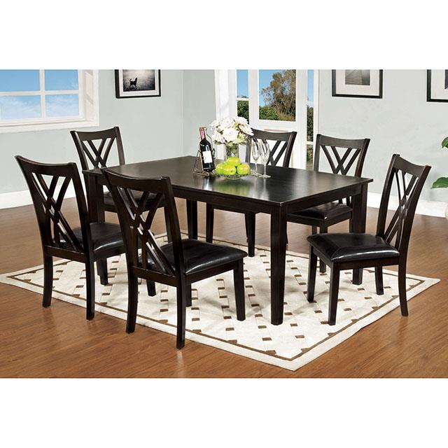 Furniture of America Springhill 7 Pc. Dining Table Set