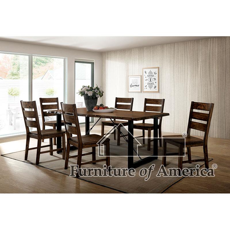 Furniture of America Dulce 7 Pc. Dining Table Set