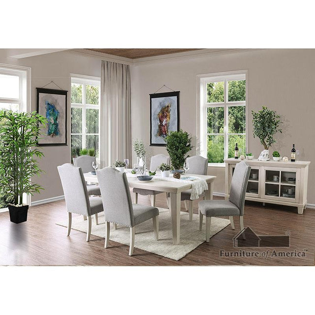 Furniture of America Daniella 7 Pc. Dining Table Set