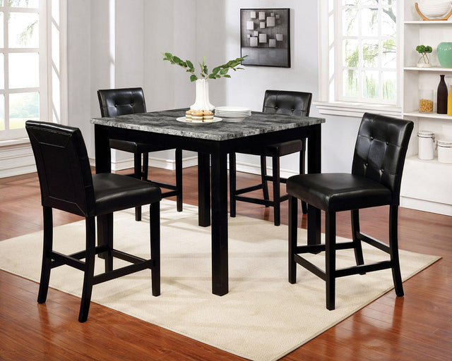 Furniture of America Wildrose 5 Pc. Counter Ht. Table Set