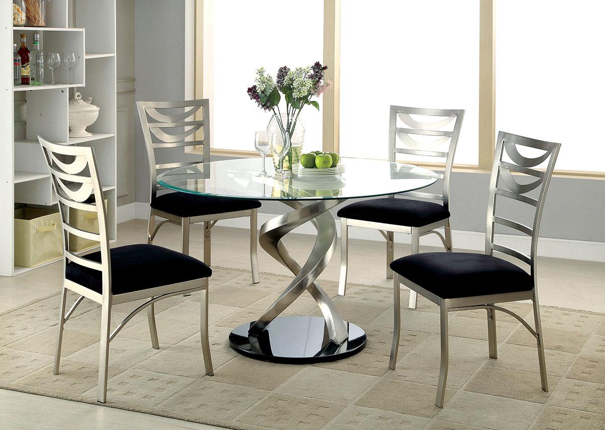Furniture of America Roxo Side Chair (2/CTN)