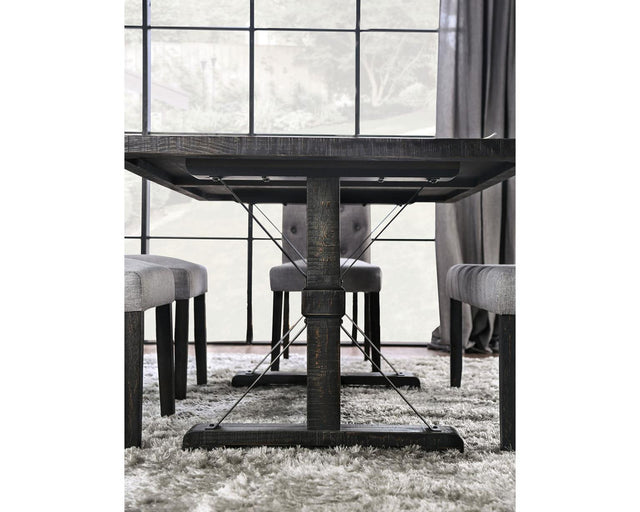 Furniture of America Alfred 7 Pc. Dining Table Set